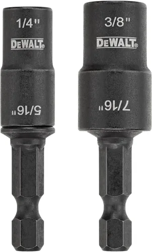 Vista 8 de DEWALT Destornillador de tuerca, doble extremo, 1/4 pulgadas + 5/16 pulgadas (DWADEND14516)