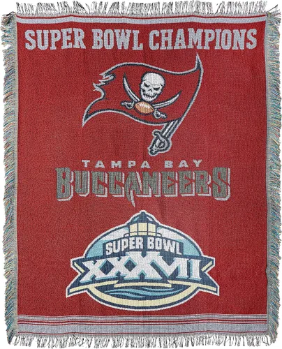 Vista 26 de Northwest NFL Woven Tapestry Wall Hanging, 48 x 60 Inches, Officially Licensed, Decorative Fringes