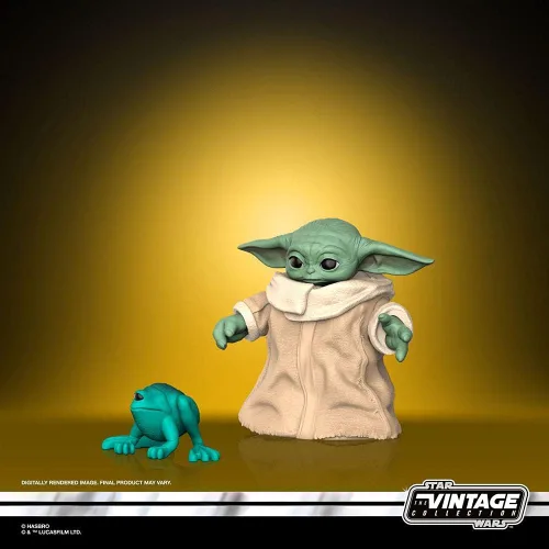 Vista 4 de STAR WARS The Vintage Collection - Figura de acción The Child with Pram, 3.75 pulgadas, escala The Mandalorian, juguetes para niños a partir de 4