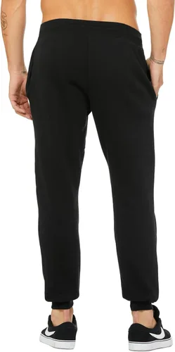 Vista 2 de Bella + Canvas C3727 - Pantalones deportivos unisex, Negro - 01