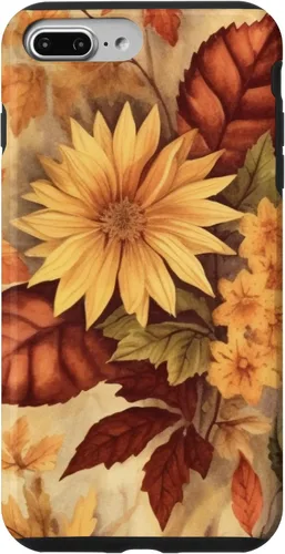 Vista 12 de Autumn Foliage Fall Leaves Girl Women Kids Fall Case for iPhone 17