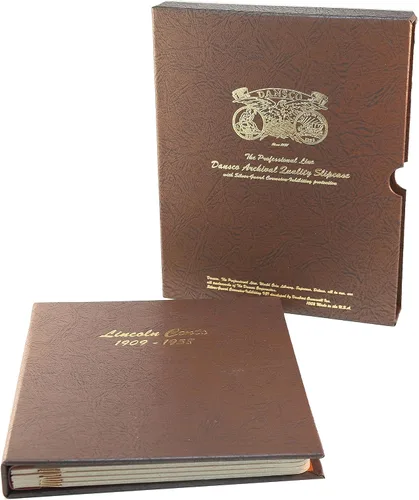 Vista 14 de Álbum de monedas Dansco US Flying Eagle y Centavo Cabeza India con estuche 1857-1909#7101 Céntimos indios