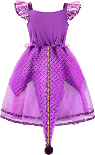 Vista 2 de ReliBeauty Disfraz de dragón para niños y niñas, disfraz de Halloween