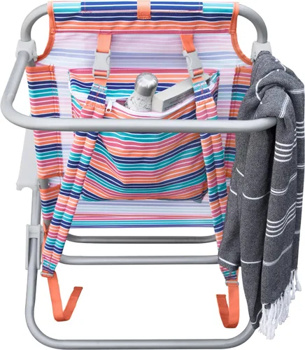 Vista 7 de Hurley - Silla de playa de lujo estilo mochila, tamaño único, sorbete
