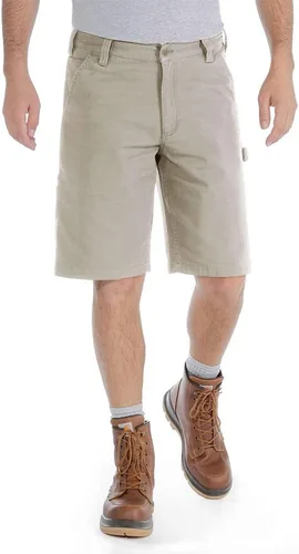 Vista 5 de Carhartt - Pantalón corto de trabajo para hombre, 11 pulgadas Hickory