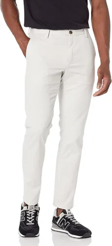 Vista 17 de Amazon Essentials Pantalón chino ajustado resistente a las arrugas, sin pinzas, para hombre