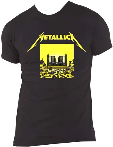 Vista 4 de Metallica Camiseta M72 Seasons Squared Cover Oficial Unisex Negro