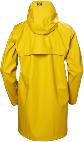 Vista 2 de Helly-Hansen Abrigo impermeable con capucha de musgo para mujer