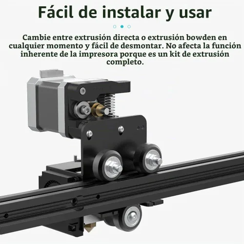 Vista 5 de Creality Kit de actualización original Ender 3 Direct Drive, viene con kit de Hotend de motor paso a paso 42-40, ventilador extrusor
