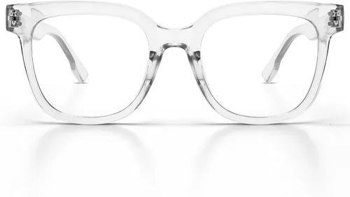 Vista 9 de miyya Lentes de lectura elegantes para mujer, anteojos de tramposos, lectores de luz azul de gran tamaño, anteojos de ojos de moda