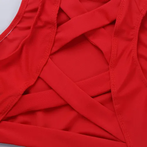 Vista 6 de YiZYiF Camiseta deportiva deportiva de manga larga elástica con cuello alto falso para niños y niñas