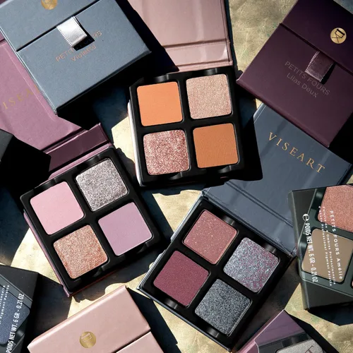 Vista 5 de Viseart Paleta de sombras de ojos Paris Petits Fours Pro Luxe (Amelie)