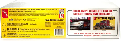 Vista 2 de Skill 3 - Kit de modelos de remolque de contenedores de 40 pies Modelo a escala 1/24 por AMT