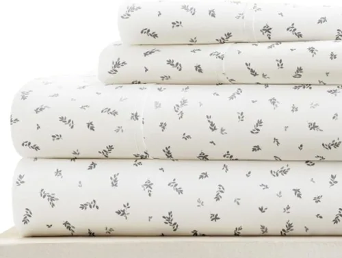 Vista 41 de Linen Market Juego de sábanas de 4 piezas tamaño matrimonial (gris claro cambray) – Duerme mejor que nunca con estas sábanas ultrasuaves y Cambray