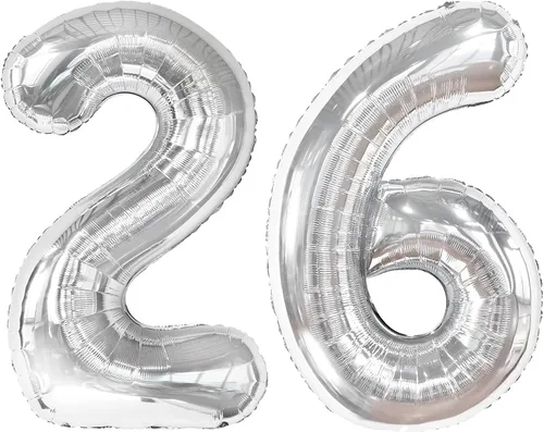 Vista 295 de Globo negro de 40 pulgadas con números del 0 al 9 (cero-nueve), globo de cumpleaños de gran tamaño, globo de helio de aluminio con números grandes