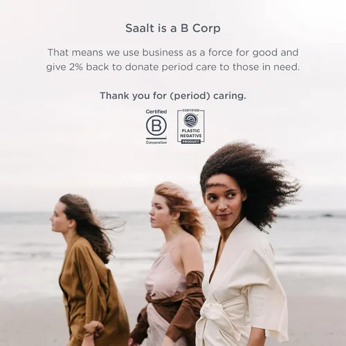Vista 7 de saalt Ropa interior modal de breve período de comodidad - Absorción pesada y súper absorción