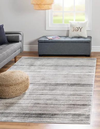 Vista 28 de Unique Loom Gemstone Collection - Alfombra de área - Topacio (2' x 5' 11" corredor, marfil / marrón)