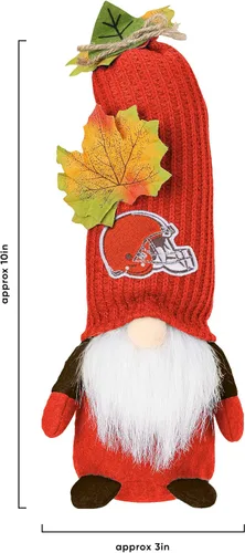 Vista 4 de FOCO NFL Unisex-Adult NFL Team Logo Mixed Harvest Stuffed Figure 10" Plush Gnome