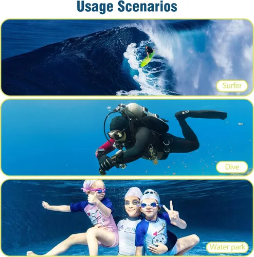 Vista 5 de 50M (164ft) Osmo Pocket 3 Carcasa impermeable para DJI Osmo Pocket 3 Accesorios a prueba de agua, carcasa protectora de buceo subacuático Shell Osmo