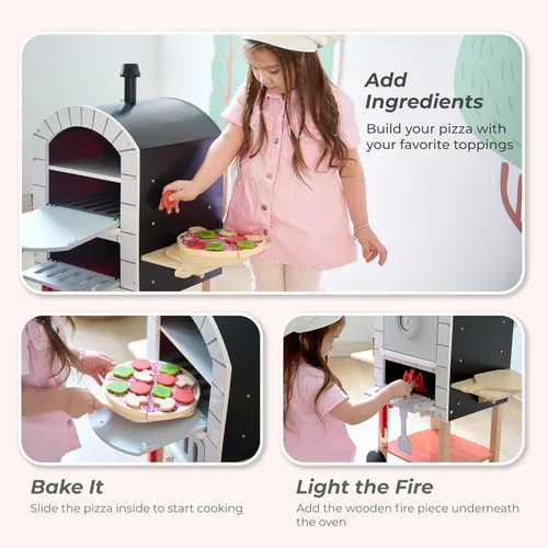 Vista 2 de Teamson Kids - Horno de pizza para exteriores My Little Helper