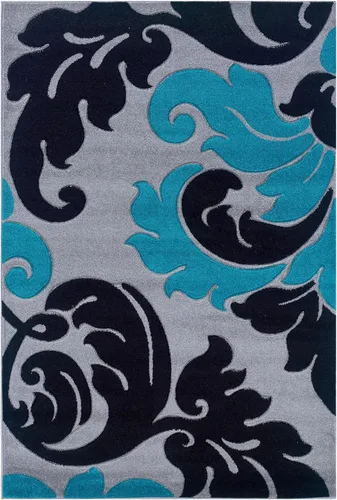 Vista 12 de Linon Corfu Collection, Gray, 5 x 7.7