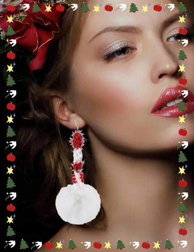 Vista 7 de K&Z Fun - Aretes grandes y bonitos aretes de gota de Dangel, joyería única hecha a mano para mujeres, profesores, adolescentes y niñas, Algodón, Sin