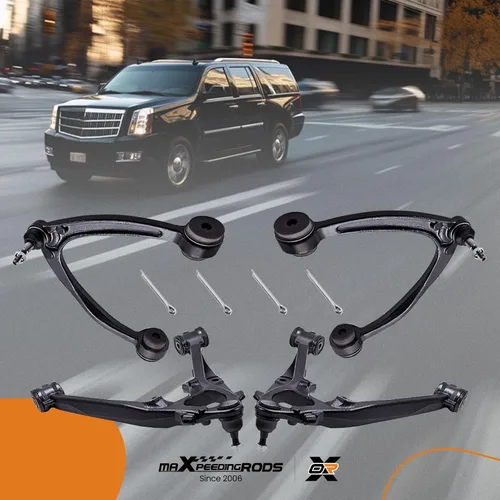 Vista 8 de maXpeedingrods 4 brazos de control frontal para Cadillac Escalade ESV EXT GMC Sierra Yukon Chevy Silverado Avalanche Suburban Tahoe 2007-2014