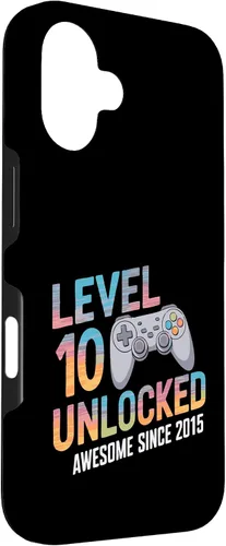 Vista 3 de iPhone 16 10 Unlocked Gamer 10th Birthday 2015 2025 gaming video ten Case