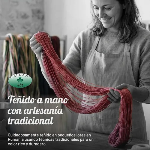 Vista 4 de Valdani Pearl Cotton Sz 12 El aroma de las flores 110 yardas/pelota Surtido