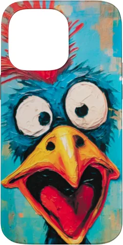 Vista 21 de Funda para iPhone 17 con diseño de gallo de dibujos animados de gallo de dibujos animados de gallo