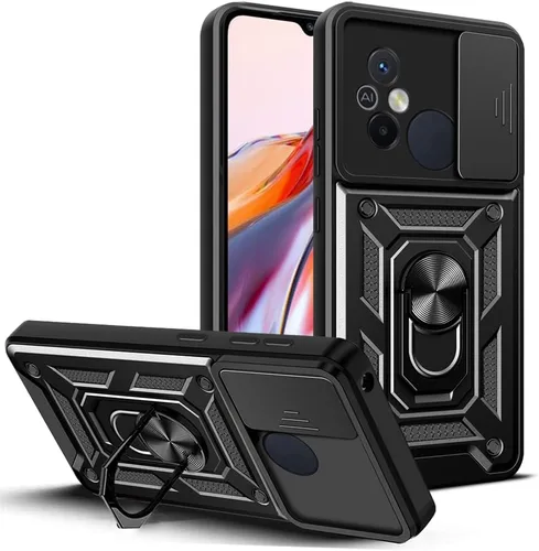 Vista 79 de Compatible con Tecno Camon 18P Bracket Shell, Slide Camera Lens Cover Case Azul