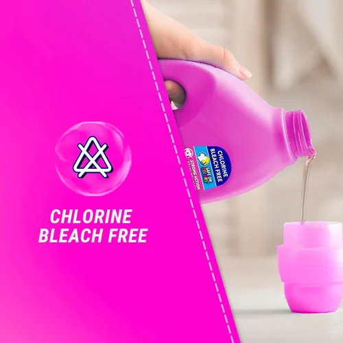 Vista 2 de Vanish Removedor de manchas sin blanqueador de color líquido rosa 925ML