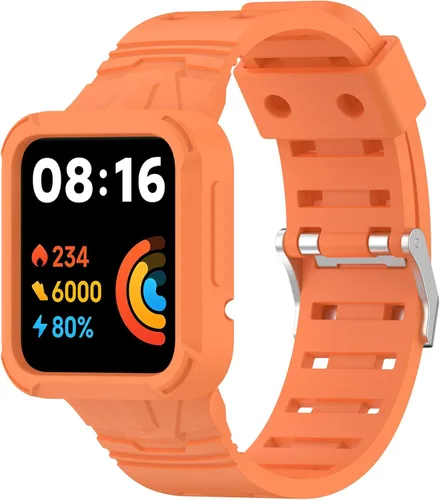 Vista 8 de Senter Correa de repuesto de goma para reloj Redmi 2 lite/MI Watch Lite 2/MI Watch Lite/Redmi 2/Redmi Smart Watch, funda protectora resistente