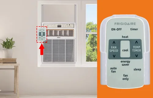 Vista 3 de XIVUE Mando a Distancia de Repuesto para Frigidaire Aire Acondicionado RG15D/E-ELL RG15E/E-ELL n