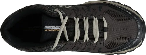 Vista 12 de Skechers - Afterburn- Tenis para hombre con cordones y espuma viscoelástica