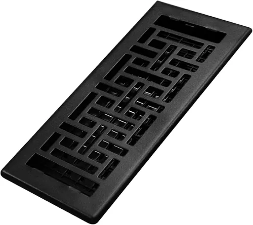 Vista 56 de Decor Grates Registro de suelo oriental AJH212-RB, 2 x 12 pulgadas, acabado de bronce frotado