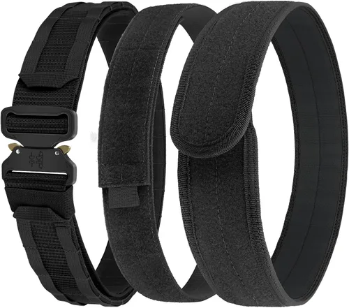 Vista 9 de Cinturón táctico de batalla MOLLE de 2 pulgadas con cinturón interior y almohadilla antideslizante Inner Belt & Inner Anti-Slip Pad 2-In-1 System