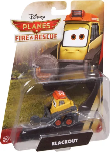 Vista 3 de Disney Planes Fire and Rescue Blackout - Vehículo fundido a presión