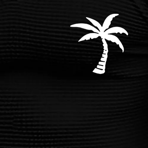 Vista 3 de Camiseta sin mangas con estampado gráfico de verano para hombre, cuello en V, talla grande, casual, recortada, para gimnasio, atlética, muscular