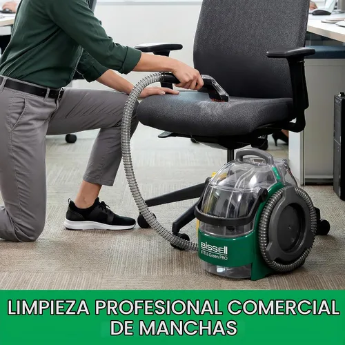 Vista 2 de Bissell BigGreen Commercial Little Green Pro - Limpiador de manchas comerciales, limpiador de alfombras y tapicería y detallador
