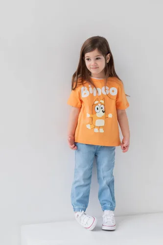 Vista 18 de Bluey Paquete de 3 camisetas para niños para verano, paquete de 3 camisetas de algodón para niños