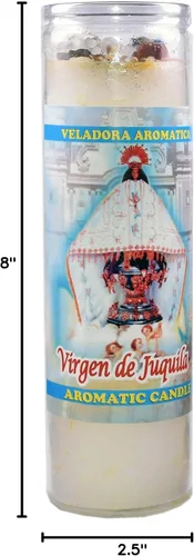 Vista 2 de 1 Pieza Velas Cóctel Vela Aromática Virgen DE JUQUILA