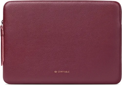 Vista 7 de Comfyable Funda de cuero genuino para laptop, compatible con MacBook Air M5 de 13 pulgadas y MacBook Pro M5 Pro/Max 2026 de 14 pulgadas, funda