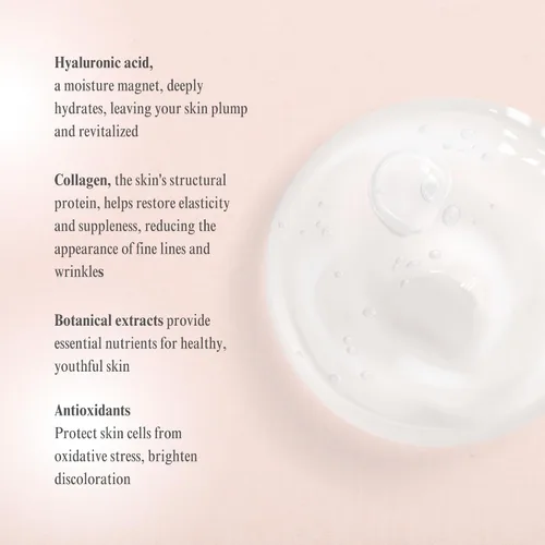 Vista 3 de WILMA SCHUMANN Suero hidratante de colágeno, nutre la piel y reduce las líneas finas y arrugas, suero facial para todo tipo de piel, suero facial