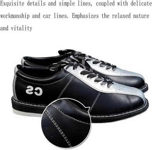 Vista 3 de Zapatos de bolos para mujer, zapatos deportivos de bolos de moda para mujer, zapatos deportivos de gimnasio