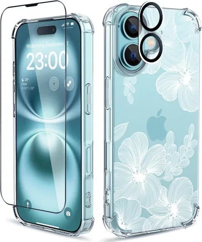 Vista 77 de Funda para iPhone 13 y iPhone 14 (6.1 pulgadas), funda protectora delgada de poliuretano termoplástico suave a prueba de golpes, bonito