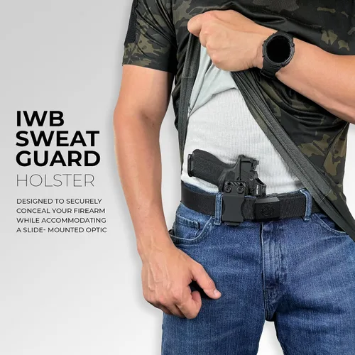 Vista 3 de IWB - Funda protectora de sudor para Beretta APX A1 tamaño completo