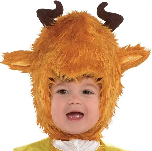 Vista 2 de SUIT YOURSELF Beast Costume for Babies Beauty and the Beast Includes Jumpsuit Booties and Handcovers