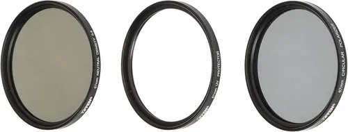 Vista 2 de Tiffen Kit de filtro esencial de 3.228 in, filtros UV, CPL y ND 0.6