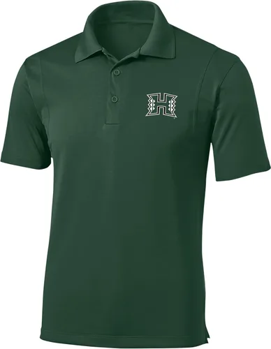 Vista 44 de Polo atlético de micro piqué NCAA para hombre Prime con cuello propio